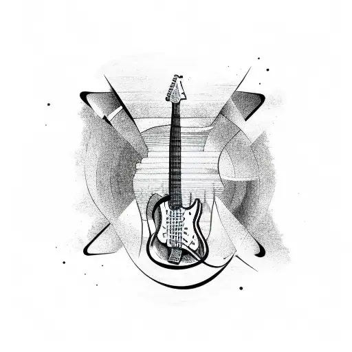 Guitar Head Rock Sign