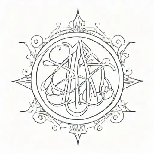 Written Name Amina In Arabic Letters A