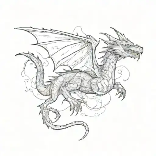 Dragon Flying