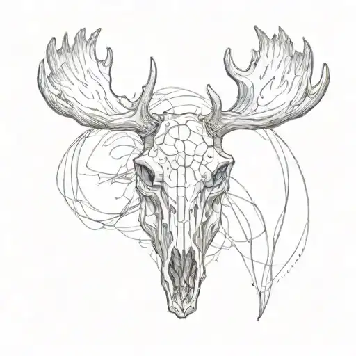 Moose Skull