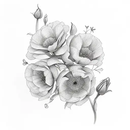 Birth Flower Bouquet