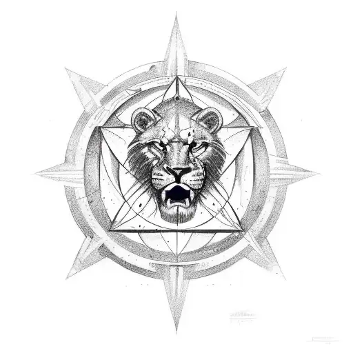 Leo Star Sign Using Figure Eights