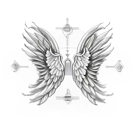 Pcb Circuit Board In Shape Of Angel Wings