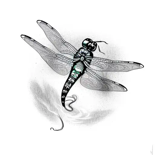 A Glowing Book With A Dragonfly And A Hummingbird Flying Out