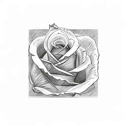 Beach And Rose Petals