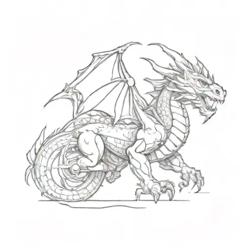 Weightlifting Dragon