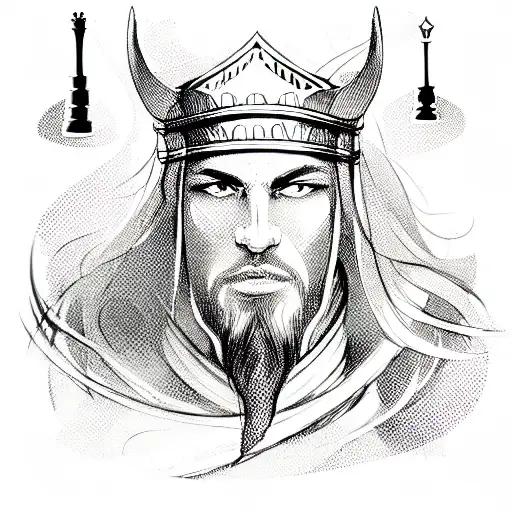 Chess Viking King