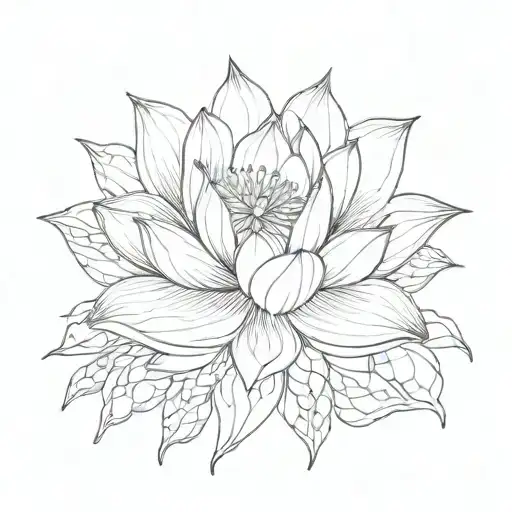 The Words Just Breathe On The Side Of A Lotus Flower