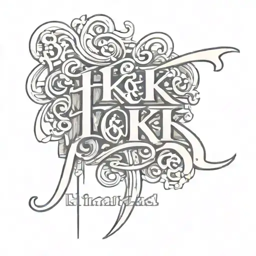 Hk Lettering