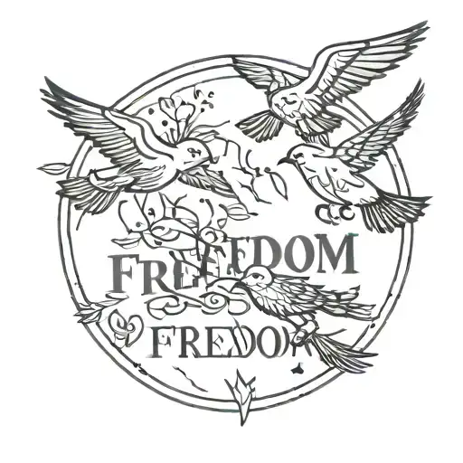Birds And The Phrase Freedom