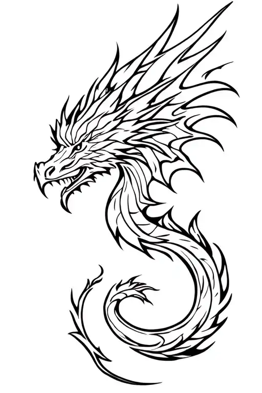 Dragon Fire Bird