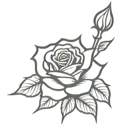 Rose Hold An Trident