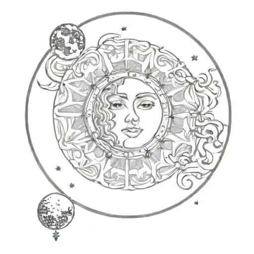 Sivan With Moon Surrounded