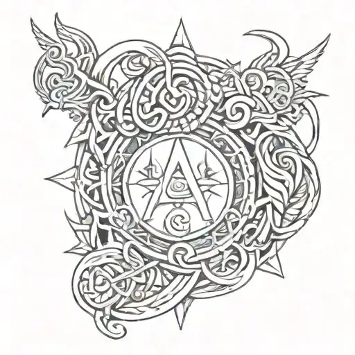 Asgard Tattoo Norse Mythology
