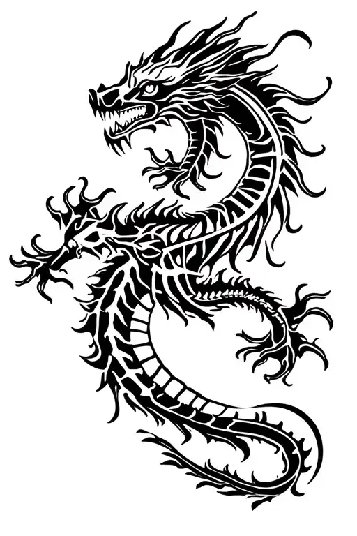 Chinese Skeleton Dragon