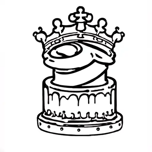 Queen Chess Piece Psychedelic Game Let Them Eat Cake