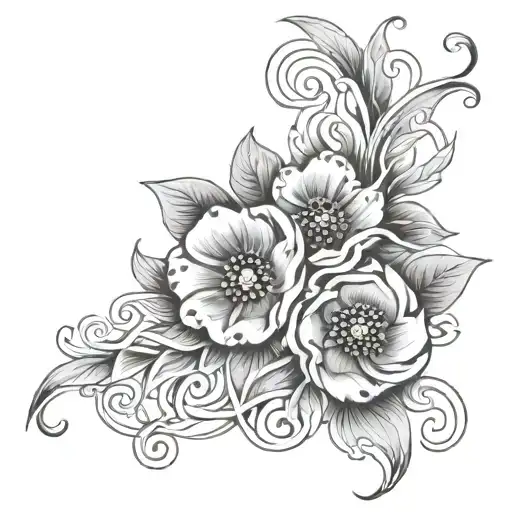 Celtic Mother And Daughter Knot Tattoo With Poppy's