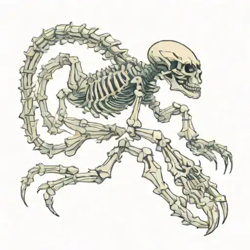 Scorpion's Skeleton
