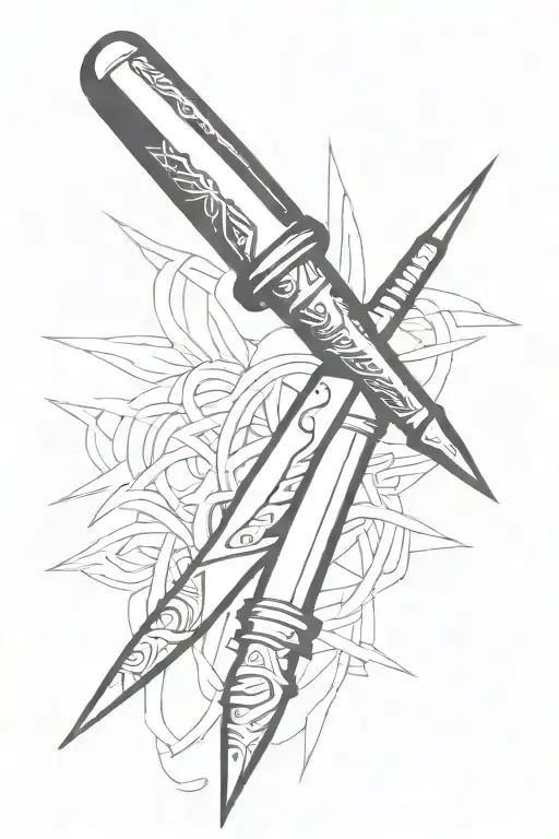 Dagger And A Pen