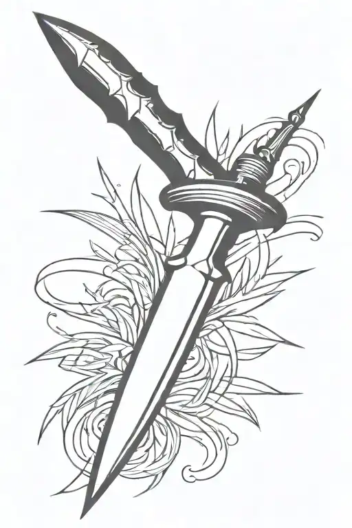 Dagger And A Pen