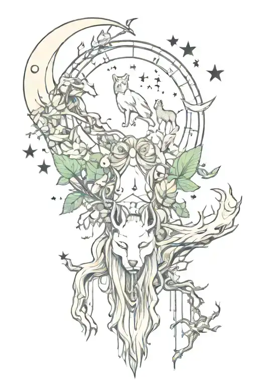 Nature Elements Moon Love Chaos Animals Witchcraft