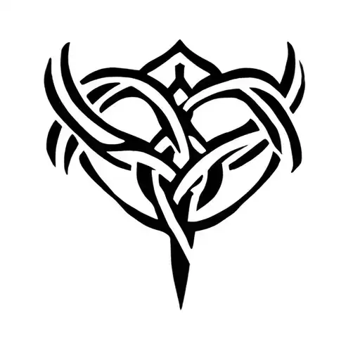 Ironman Triathlon Symbol With A Celtic Twist