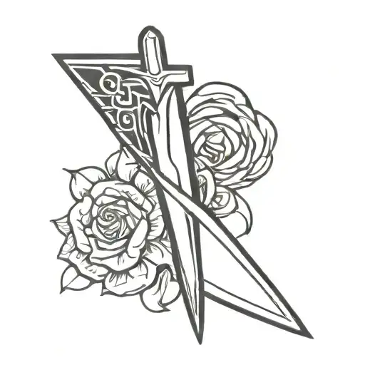 Knee Piercing Dagger Going