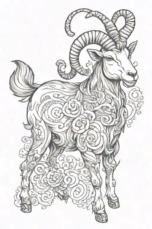 Zodiac Sign Goat