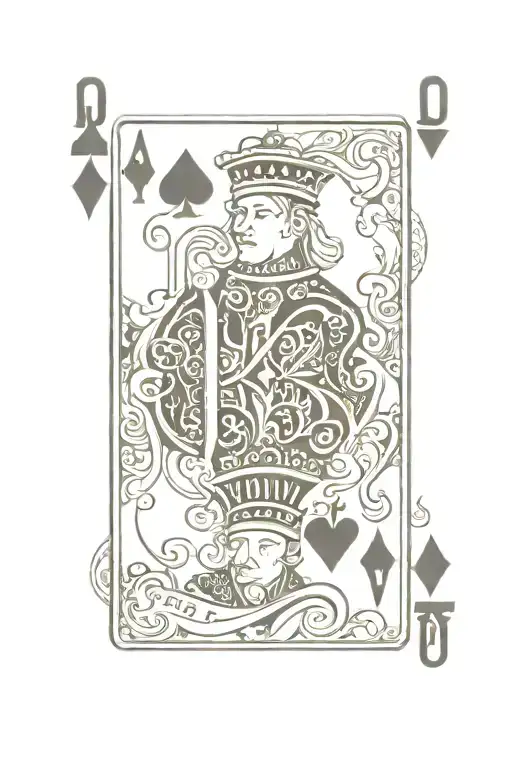 Bet On Yourself With Crown Dice Playing Cards