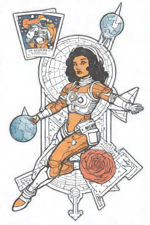 Loteria Cards Space Themed