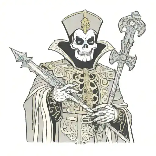 Papa Emeritus With Dagger