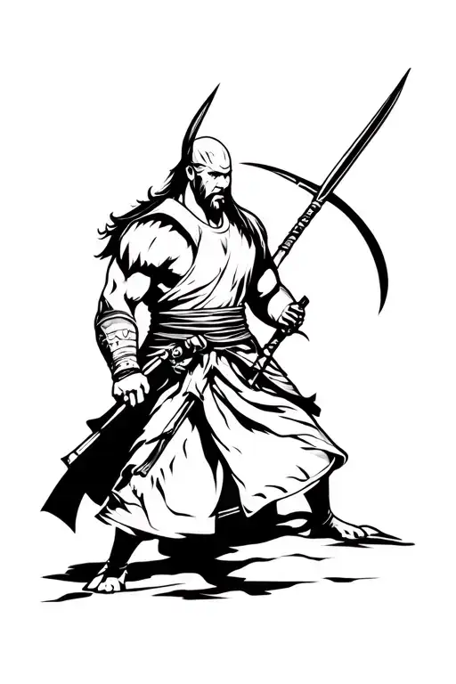 Shaolin Warrior Viking Warrior