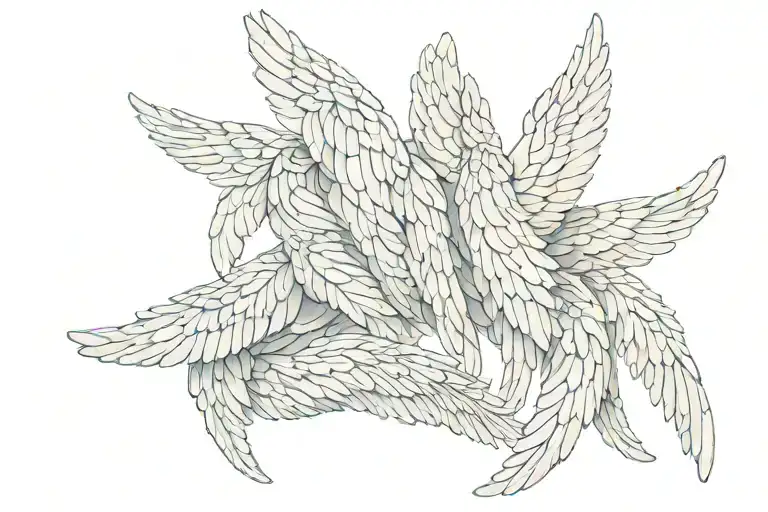 Six Angel Wings
