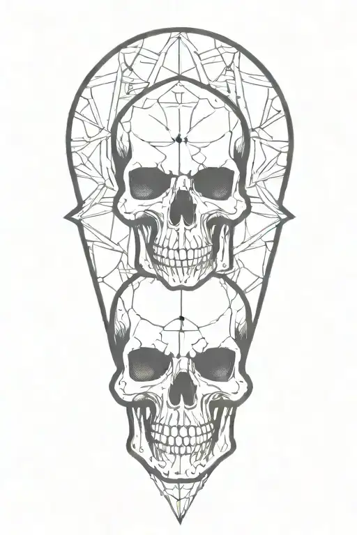 Outdoors With Skulls