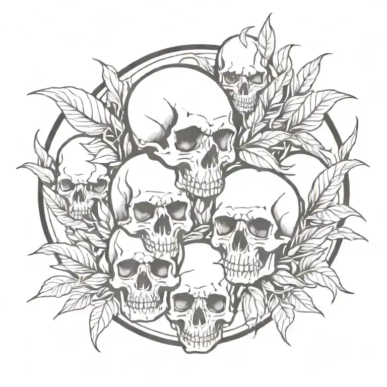 Plants With Skulls