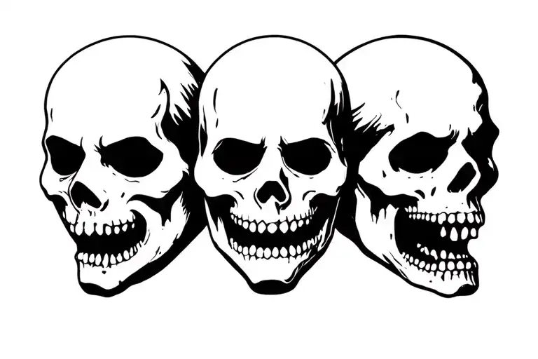 Dead And Scary People Faces