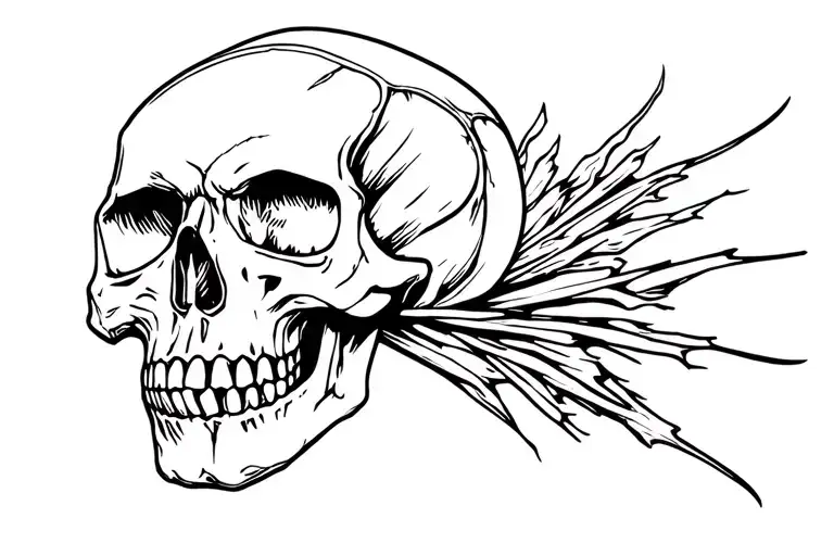Postapo Death Skull
