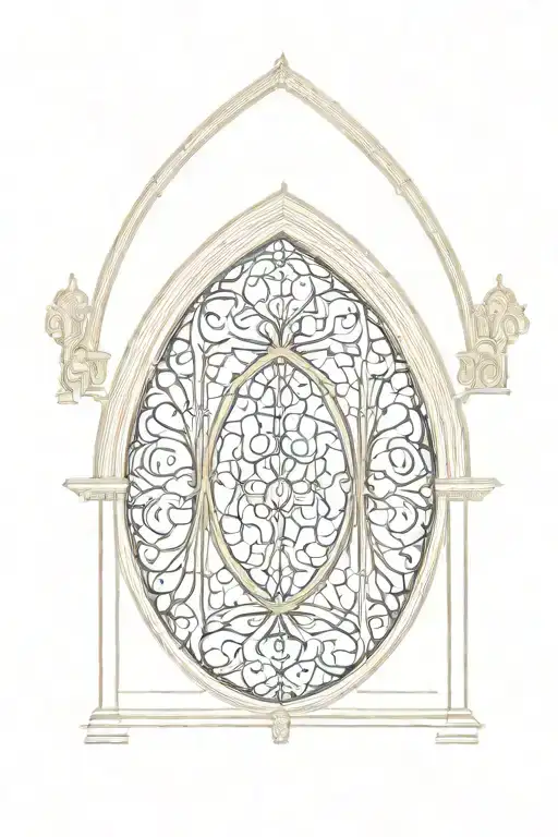 Gothic Arch Window