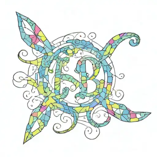 Lsd Letters Made Into Symbol