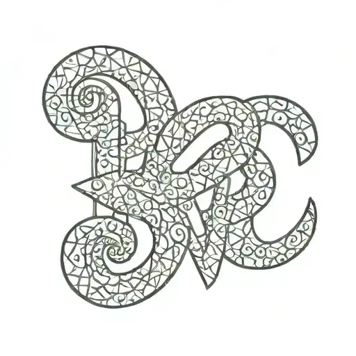 Lsd Letters Made Into Symbol