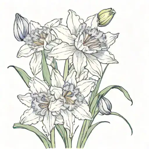 Daisy Daffodil Iris