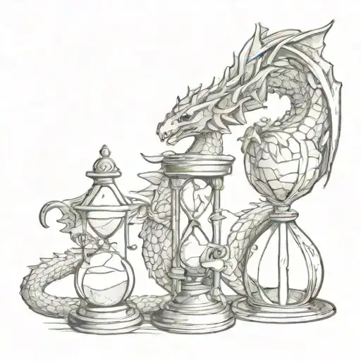 Dragon And Hourglass