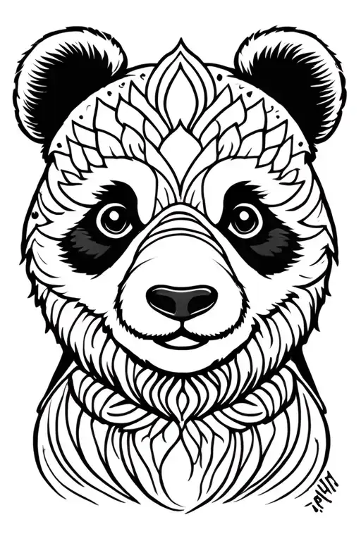 Mandela Panda Bear