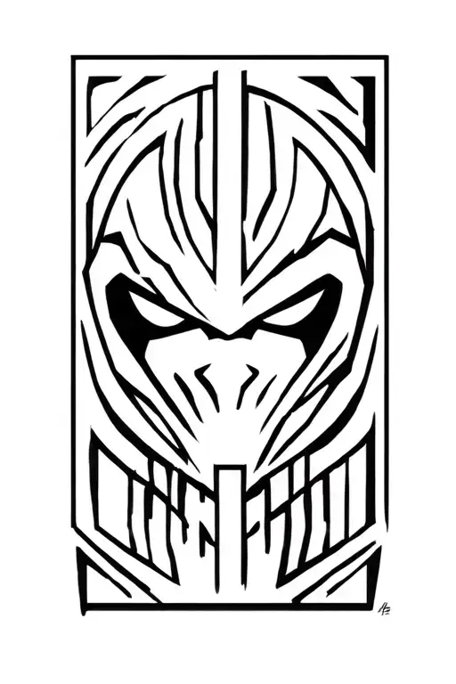 Mortal Kombat Character Dressed Funny Face