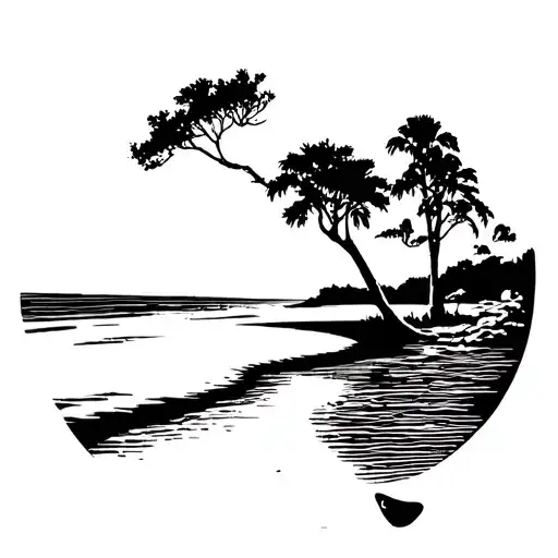 Australia Beach Scene