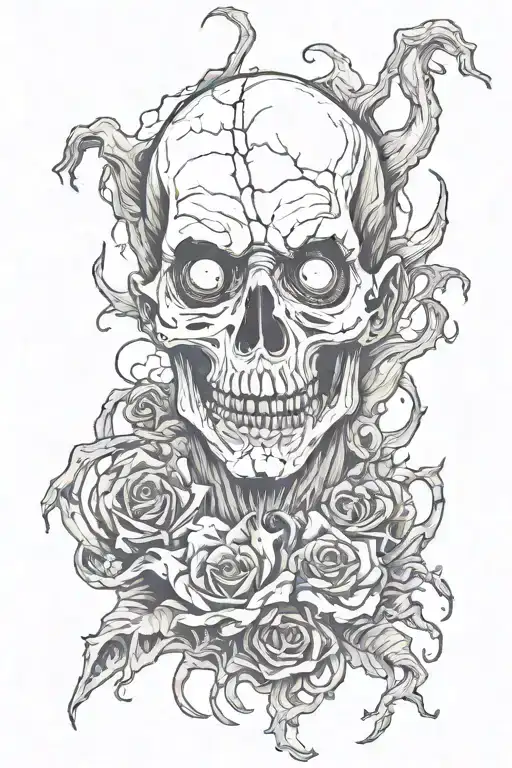 Creepy Horror Themed