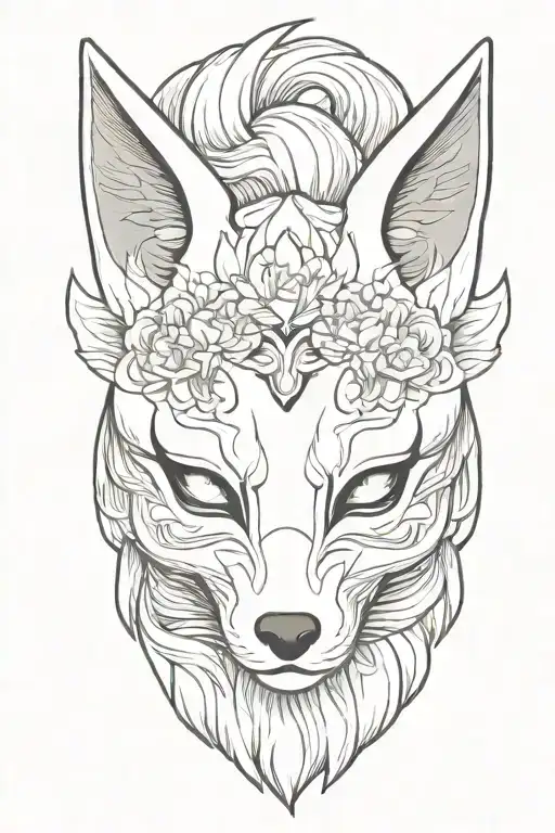 Kitsune Mask