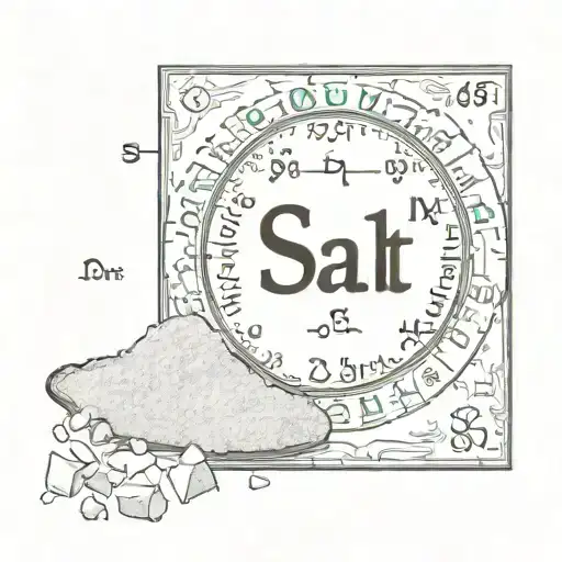 Chemical Symbol For Salt