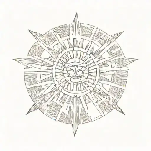 Macedonian Sun Minimalist