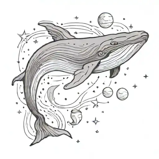 Whale In Space